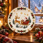 Christmas Dinner Plate Collection – 6 Festive Holiday Designs
